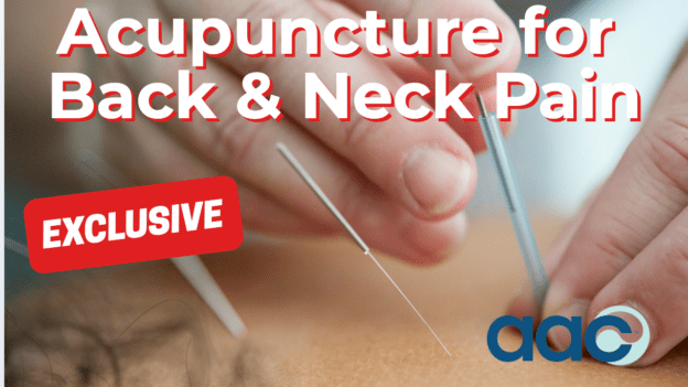 Acupuncture for Back & Neck Pain