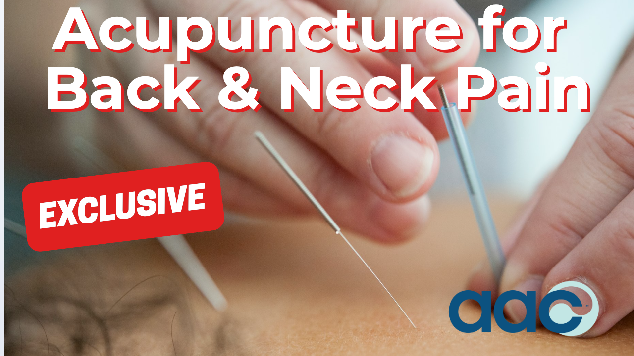 HD_Acupuncture and Back & Neck Pain Acupuncture for Back & Neck Pain